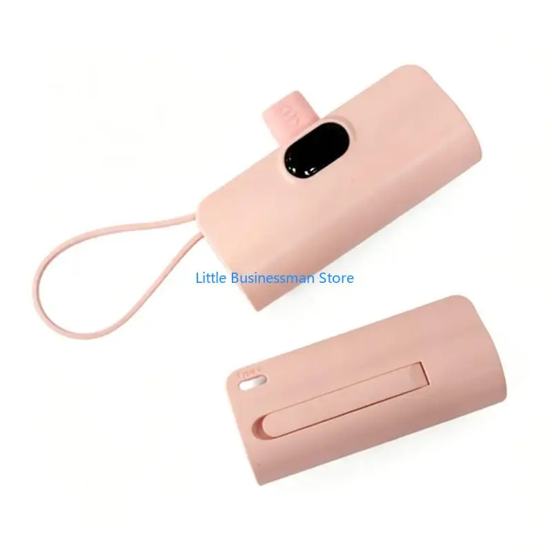 Mini 21700 Battery Box with Type C Cord & LCD Screen for On The Go Charging M76A