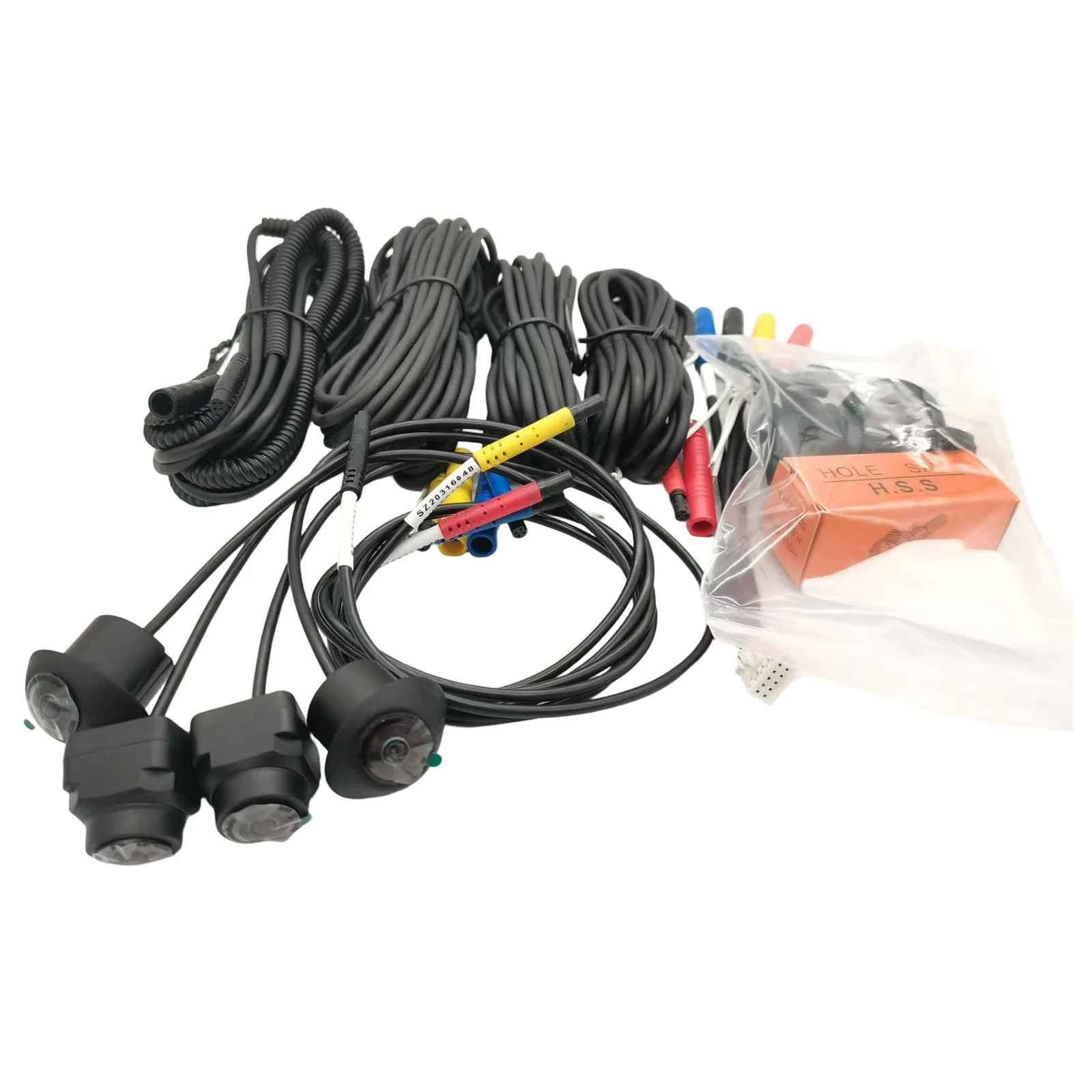 A Complete Set of 360 Camera With 4pcs Sony 2093 Monitors.
