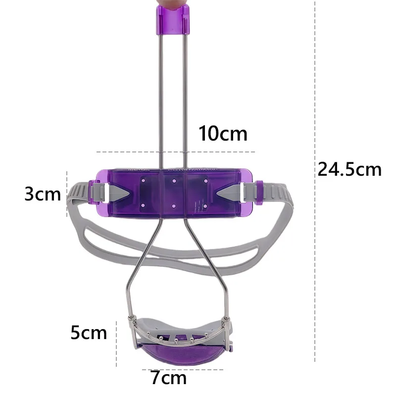 Dental Orthodontic Forward Pull Headgear Facemask with Double lever Multi-Adjustable Face Mask with Screws  Mask  Mask Washable