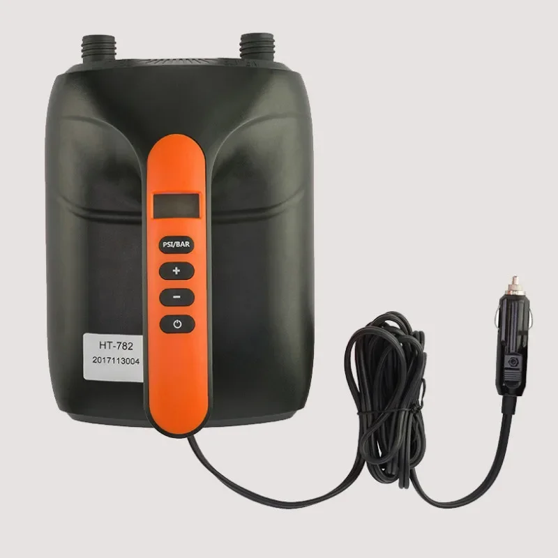 outdoor portable car electric 12 volt air pump Machine boat Rubber boat Inflatable boat SUP paddle board floating platform