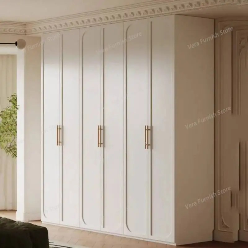 

Wooden Modern Wardrobe Nordic Space Saving White Storage Wardrobe Clothes Organizer Ropero Armable De Ropa Room Furniture