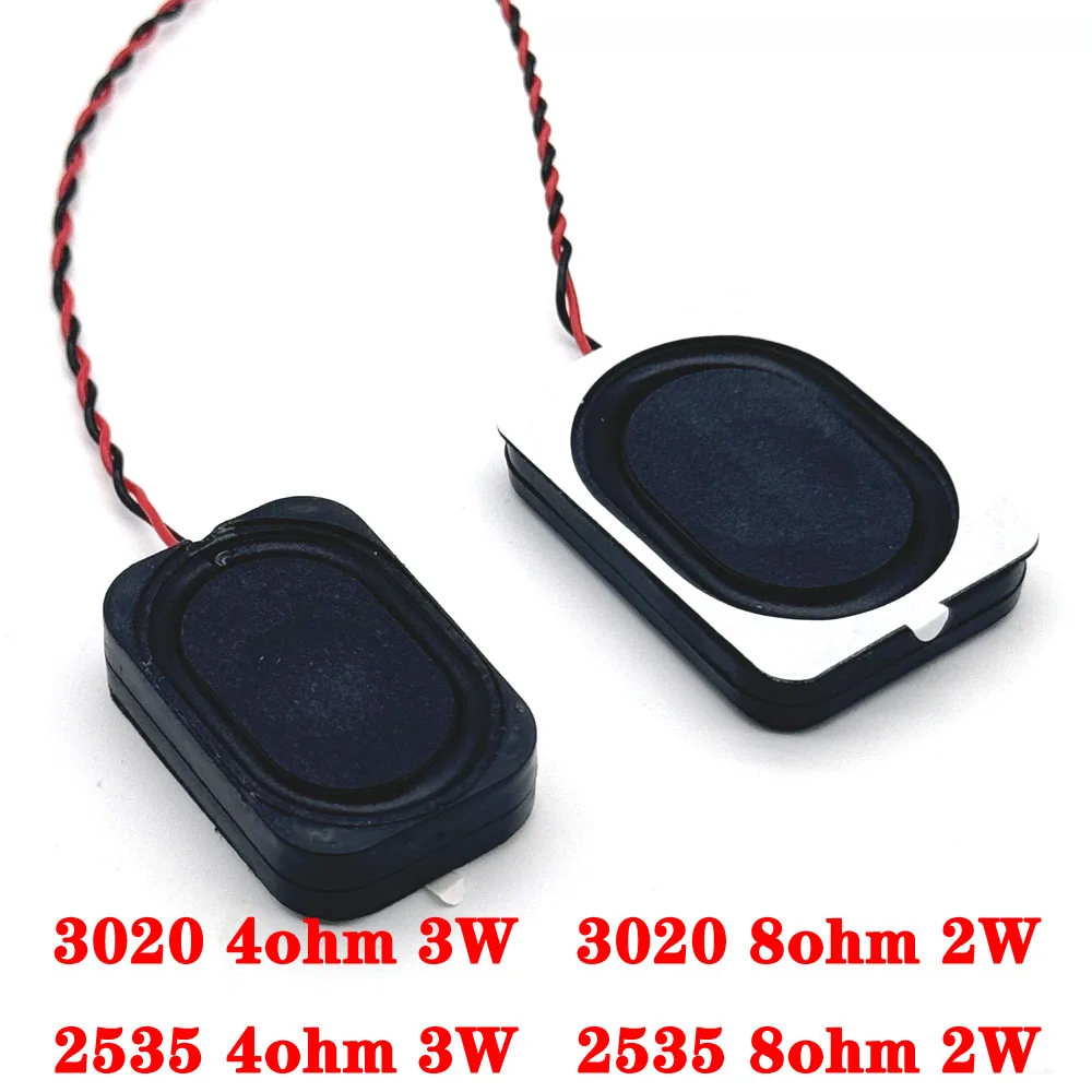 

2535 3525 2030 4 Ohm 3w 8 Ohm 2W Speaker Cavity 4Ω 8Ω 2 3 Watt BOX Bluetooth-compatible Audio Speaker for Notebook Computer