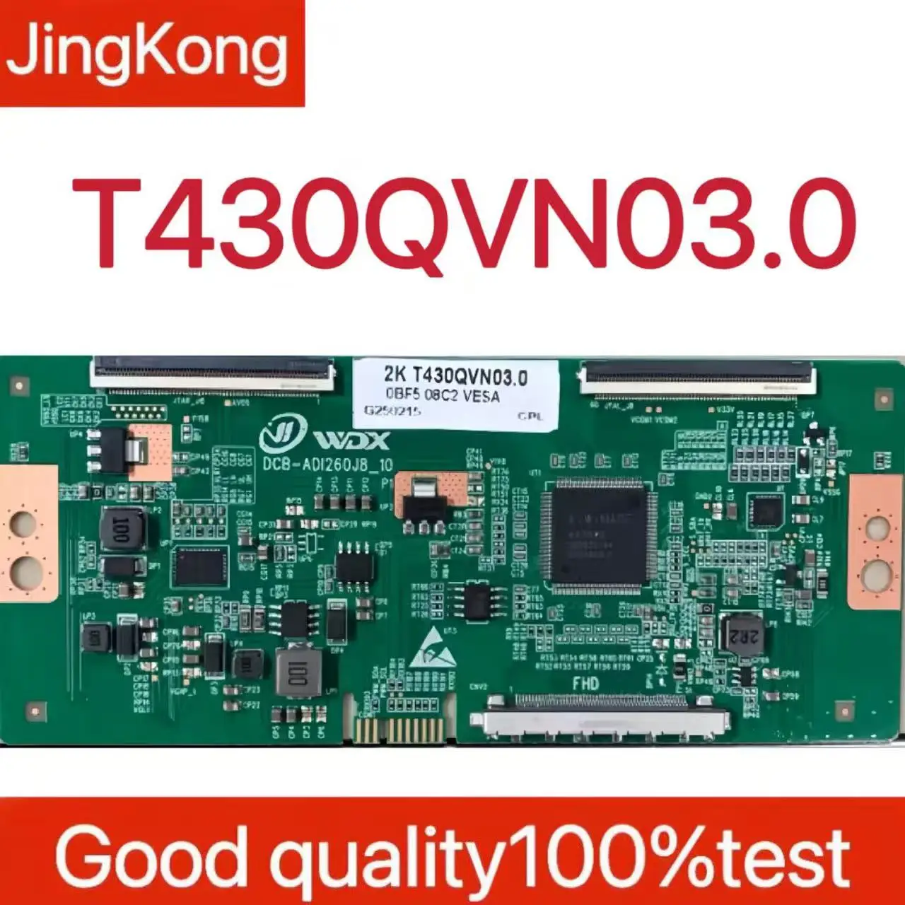 

Недавно обновленная материнская плата AU T430QVN03.0 2K 4K Dual 60PIN на складе