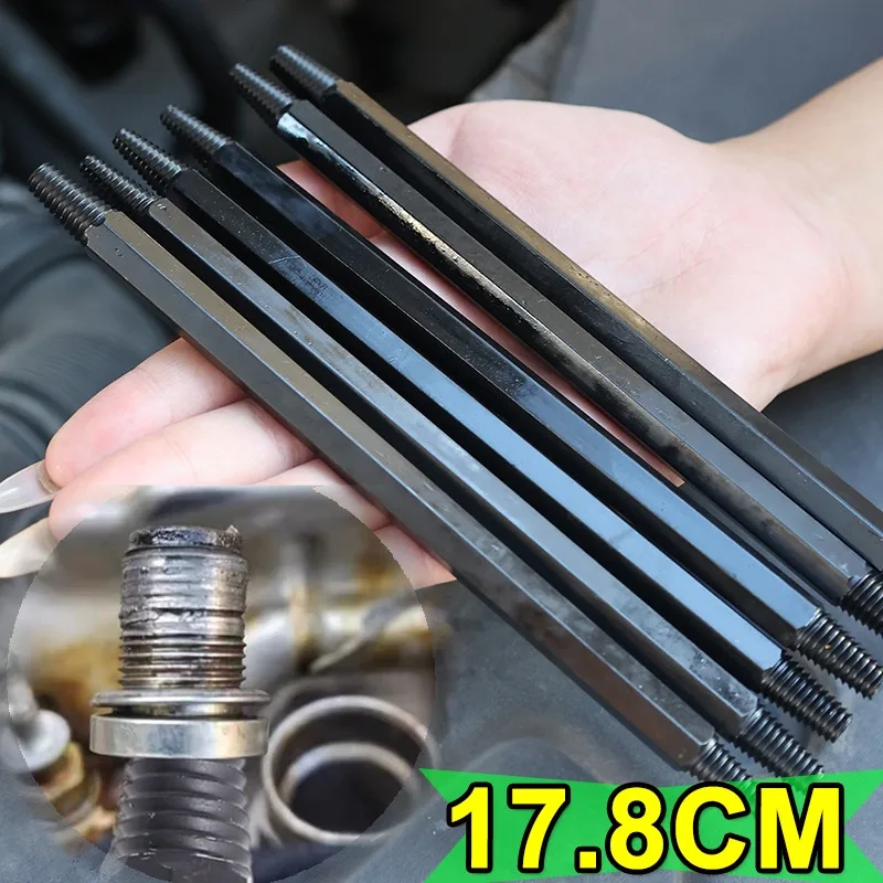 Automotive DIY Tools Broken Spark Plug Remover Tool Kit Reverse Flute Extractor Set for Car Engine Repairing Accessories