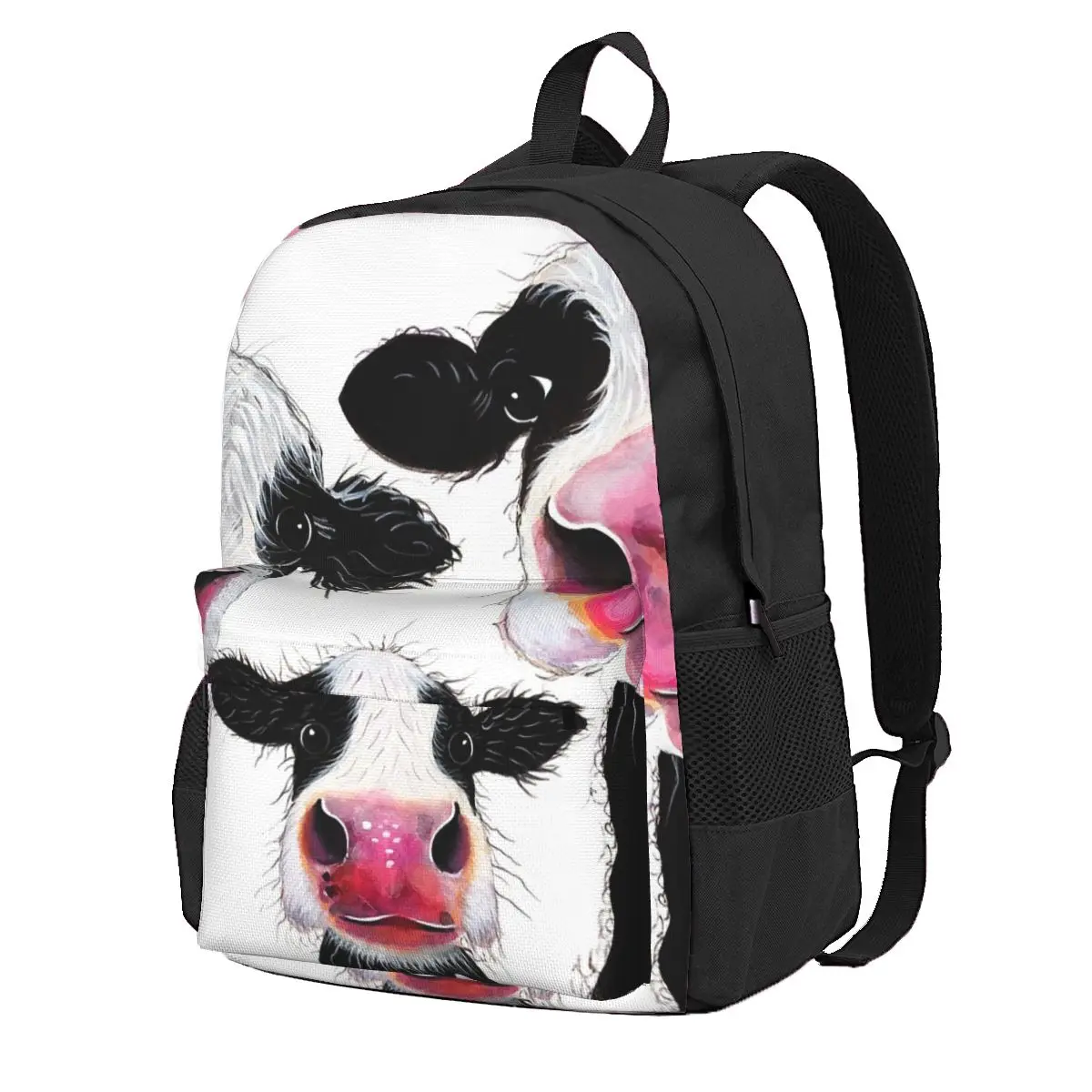 

THe NoSeY FaMiLY ' BY SHiRLeY MacARTHuR Student Backpack School Bag Daypack for Boys Girls Fashion Bookbag Shoulder Bags