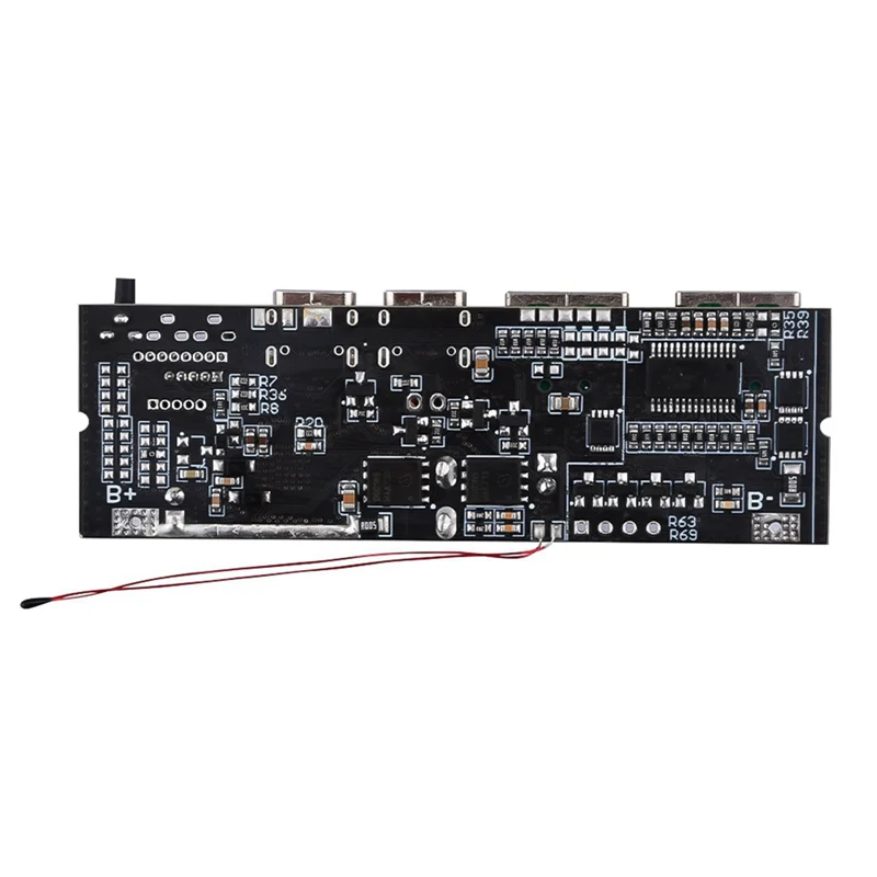 B04B-LED Dual USB PD Fast Charge 5A Type-C USB Mobile Power Bank 18650 Charging Module Temperature Protection