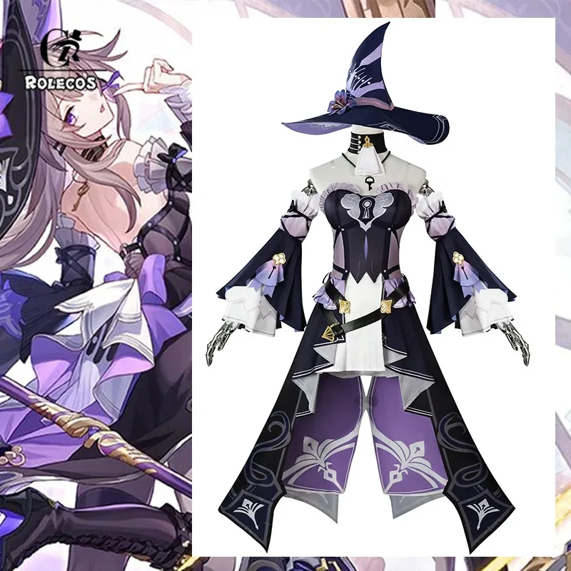 

ROLECOS Honkai Star Rail La Grande Herta Cosplay Costume Genius Society #83 Herta Women Dress Halloween Carnival Party Suit