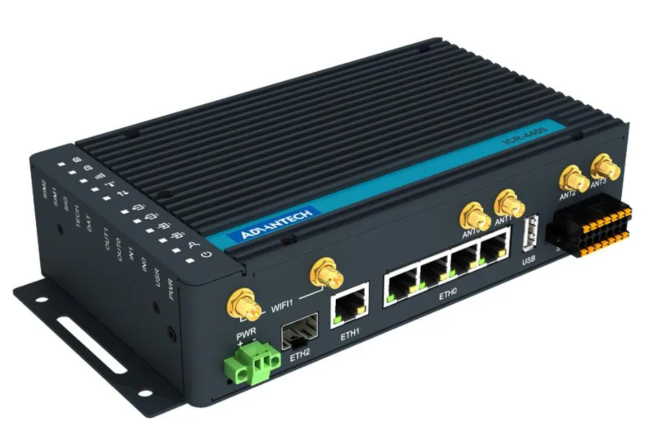 

Advantech ICR-4461 Gateways GLOBAL, NAM, 5 ETH, 1 RS232, 1 RS485, CAN, SFP, USB, SD, без ACC