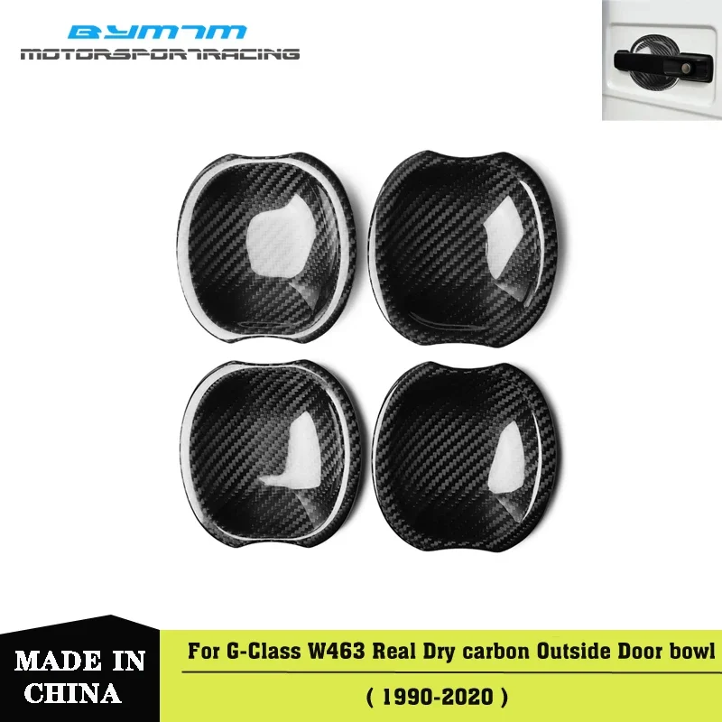 

Outside door bowl Car accessories Real Dry carbon fiber For Benz G63 G500 W464 G Class 2019