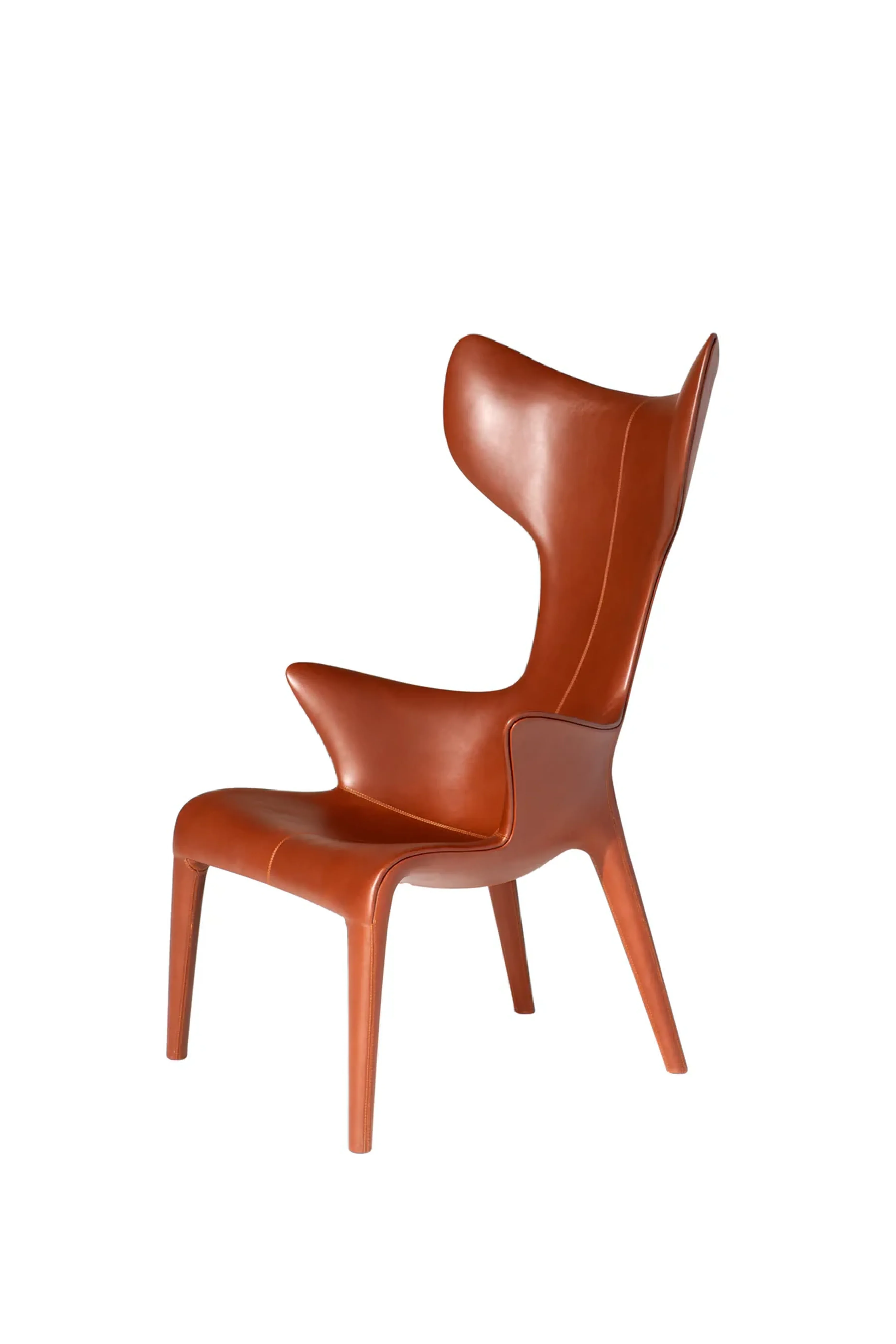 

-Luxus Single Armchair Luxus Leder Lounge Chair für Home Hotel Büro oder Apartment für Wohnzimmer Halle oder allgemeine