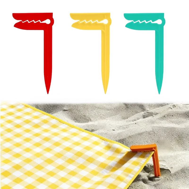 

12Pcs Windproof Beach Towel Clips Plastic Outdoor Camping Mat Clips Sheet Towel Holder Tent Clamps Camp Accessories Clothes Pegs