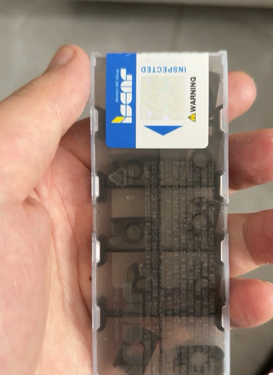 

Hard alloy cutting blades SVNMG160408-TF IC907