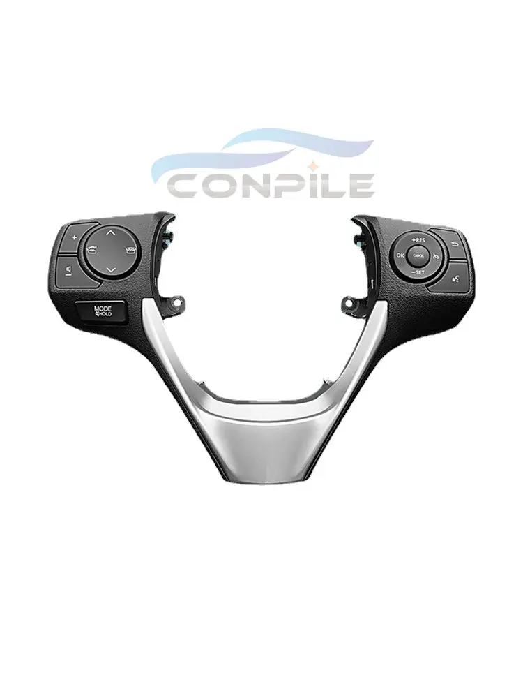 1Pc for Toyota 14-18 Corolla LEVIN multi-function steering wheel keys modified fixed speed cruise square control special