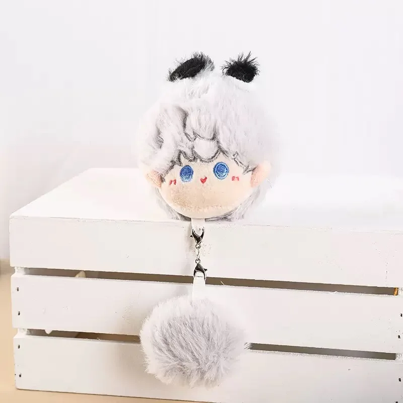 Game Love and Deepspace Xavier Sylus Rafayel Cosplay Keychain Plush Figure Doll Keyring Key Chain Bag Backpack Pendant Prop Gift