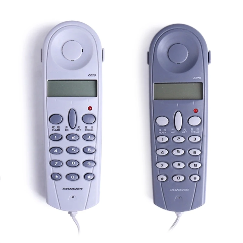 C019 Basic Corded Phone with Illuminateds Keypad