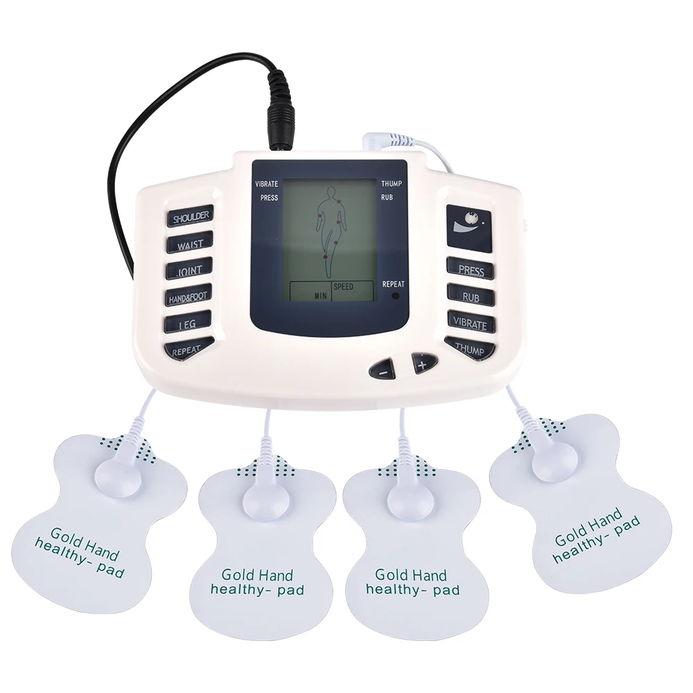 JR309 Electronic Pulse Massager Tens Ems Machine Electrical Nerve Muscle Stimulator Acupuncture Slimming Massager Pain Relief