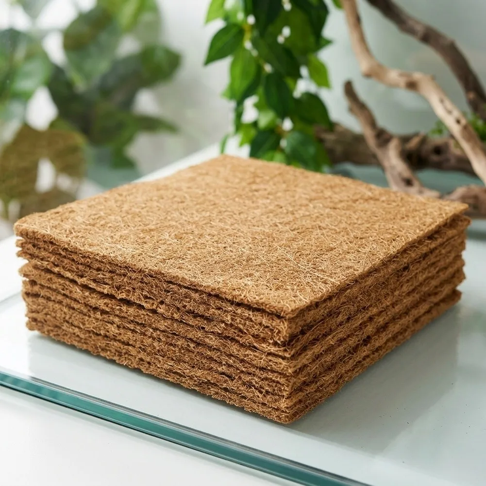 Egg Laying Mats Chicken Nesting Pads Natural Coconut Coir Effective Drainage Easy To Clean Washable With Soap 25cm
