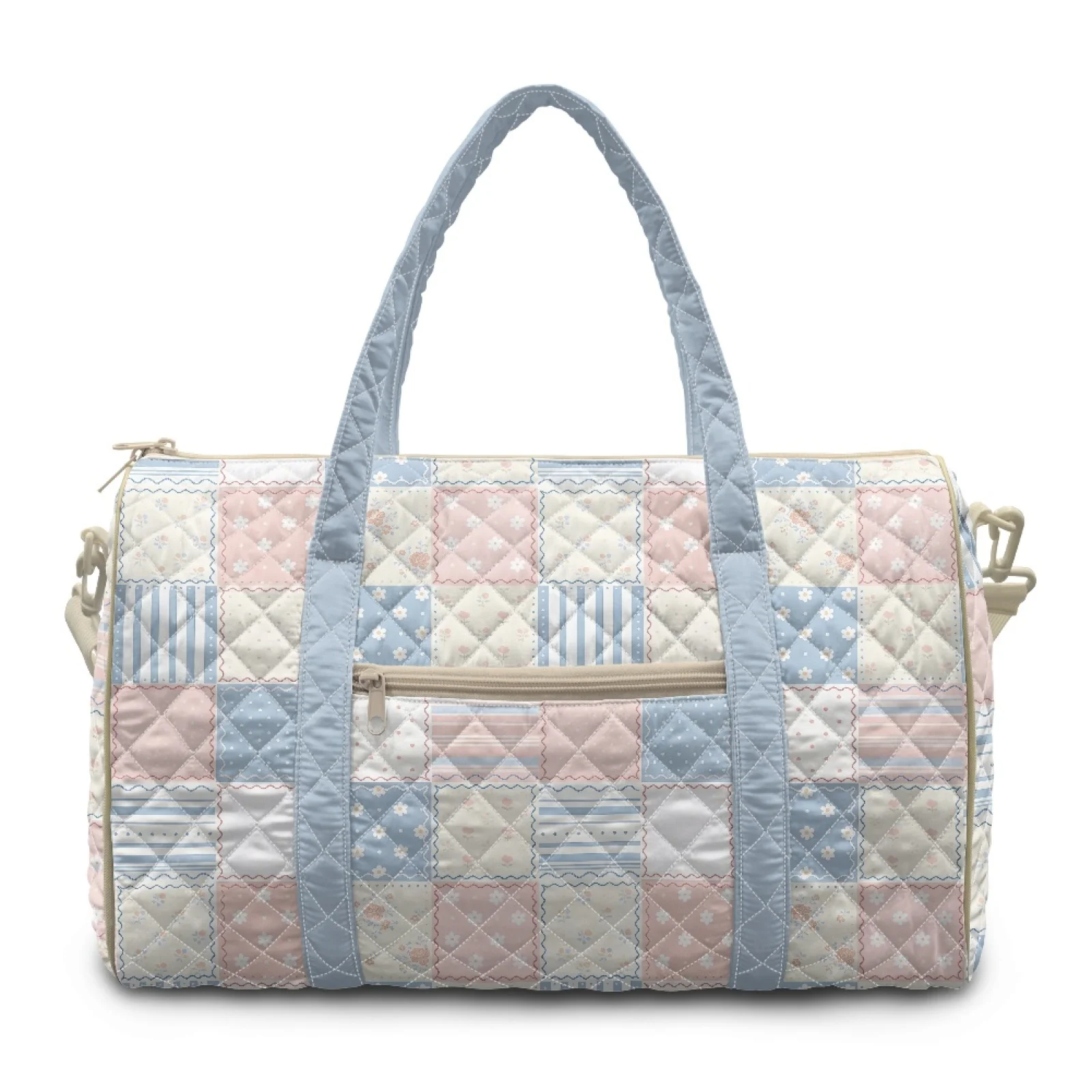 Coloranimal 4Th Of July Carry On Luggage Bag Polyester Lightweight Quilted Travel Duffels for Camping 2026 New