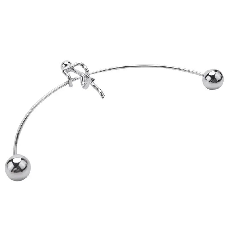 X18A-2X Finger Balancing , Dynamic Balancing Instrument,Newton's Cradle Weightlifter Mold Metal Craft Perpetual Art