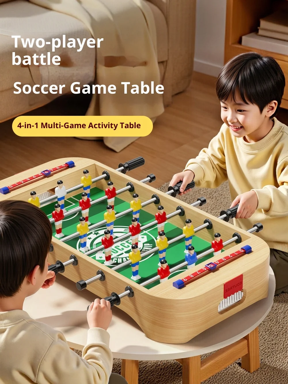 لعبة كرة القدم المكتبية للأطفال ألعاب تعليمية التفاعل بين الوالدين والطفل هدية عيد ميلاد لاعب مزدوج لعبة استراتيجية المعركة