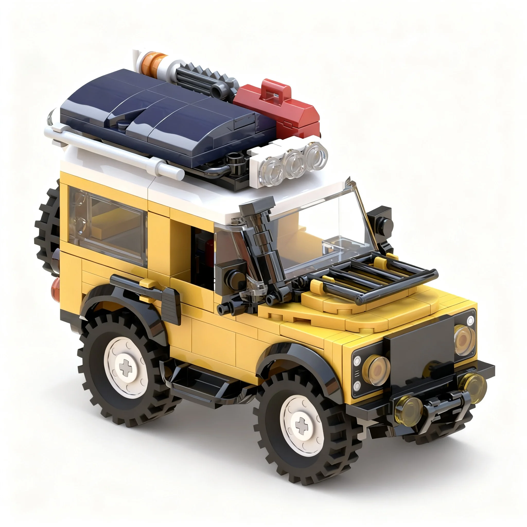 217pcs MOC Creator Landed Rovers Ready Adventure Model Building Blocks Idea Craft Display Education Creative Assemble Collection