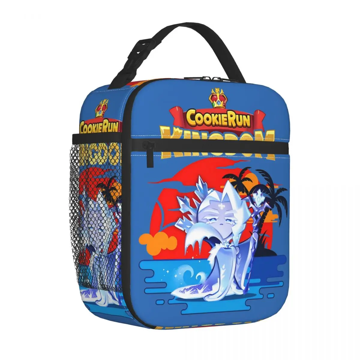 Cookie Frost Queen Cookie Insulated Lunch Bags Large Cookie Run Kingdom Meal Container Thermal Bag Tote Lunch Box Food Handbags
