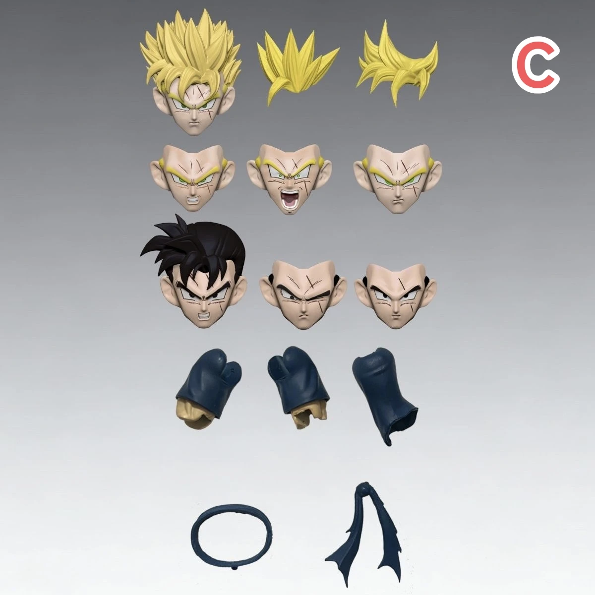 IN STOCK Nan&T Future Son Gohan 3.0 Accessory Pack Dragon Ball Applicable To 1/12 The Games Beging Goku Models Toys Collect Kit view 5