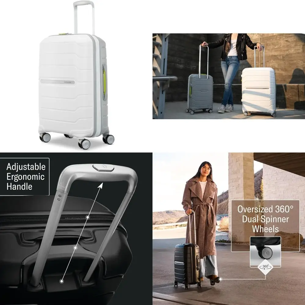 

Expandable Hardshell Spinner Luggage, TSA & Airline Approved, Carry-On Size, Lightweight Suitcase for Travel