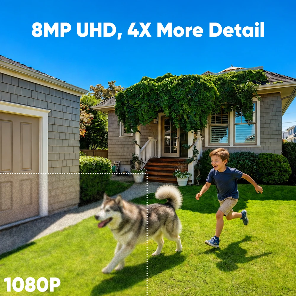 SANNCE 8MP PoE Security Camera - đánh giá và giá Smart Home Outdoor Camera