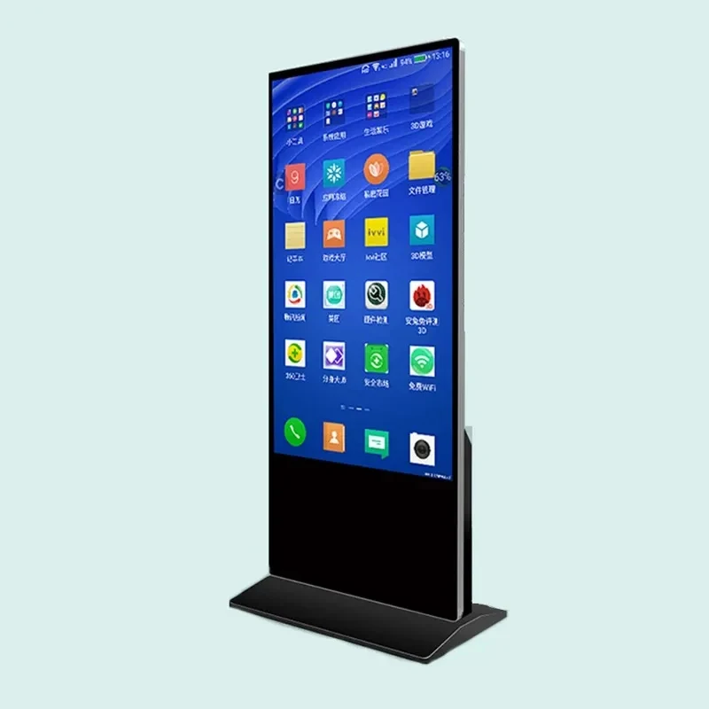 

Digital Signage Indoor Floor Standing Kiosk Low Price Text Display SDK Function