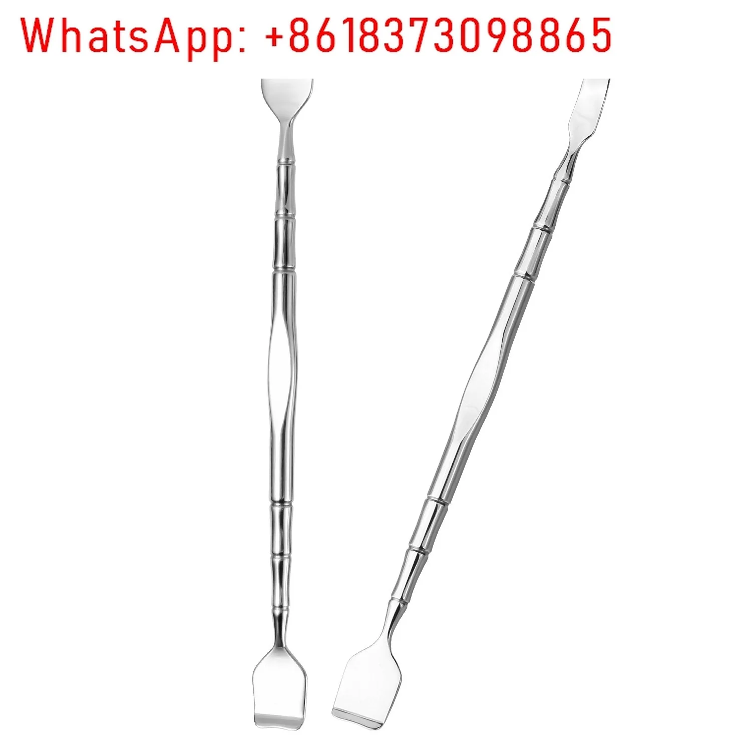 

50 шт., инструмент для скребка угрей из нержавеющей стали, косметический инструмент