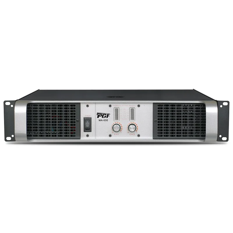 Hot Sale 2 Channel Power Amplifier 2*1200W 8ohms Stereo High Powerful Output Class H Sound Stage 2U Professional Power Amplifier