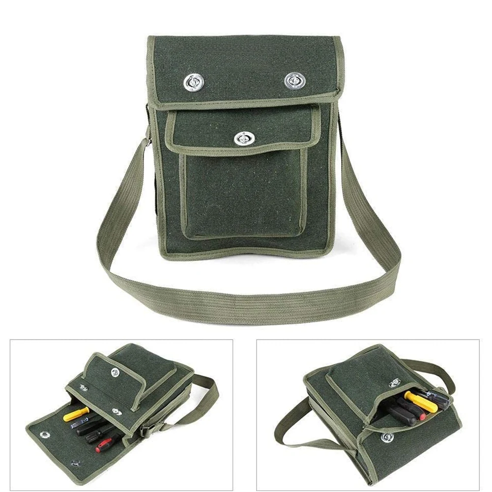 Electrician Storage Bag Tool Kit Repair Kit One-Shoulder Communication Plumber's Bag Can Store Flashlight Keys