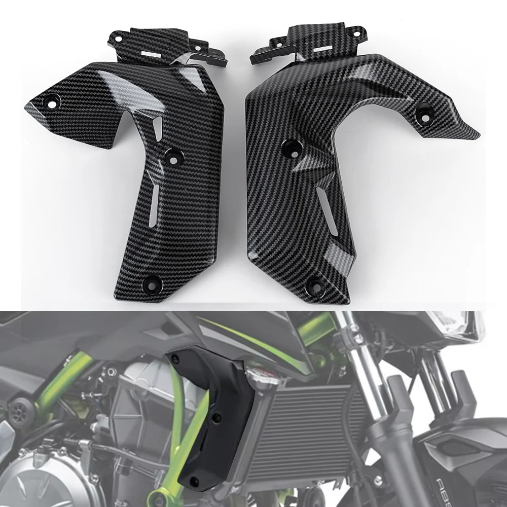 

For KAWASAKI Z650 Z 650 2017 2018 2019 Left Right Radiator Side Shell Cover Panel Fairing Motorcycle Accessories