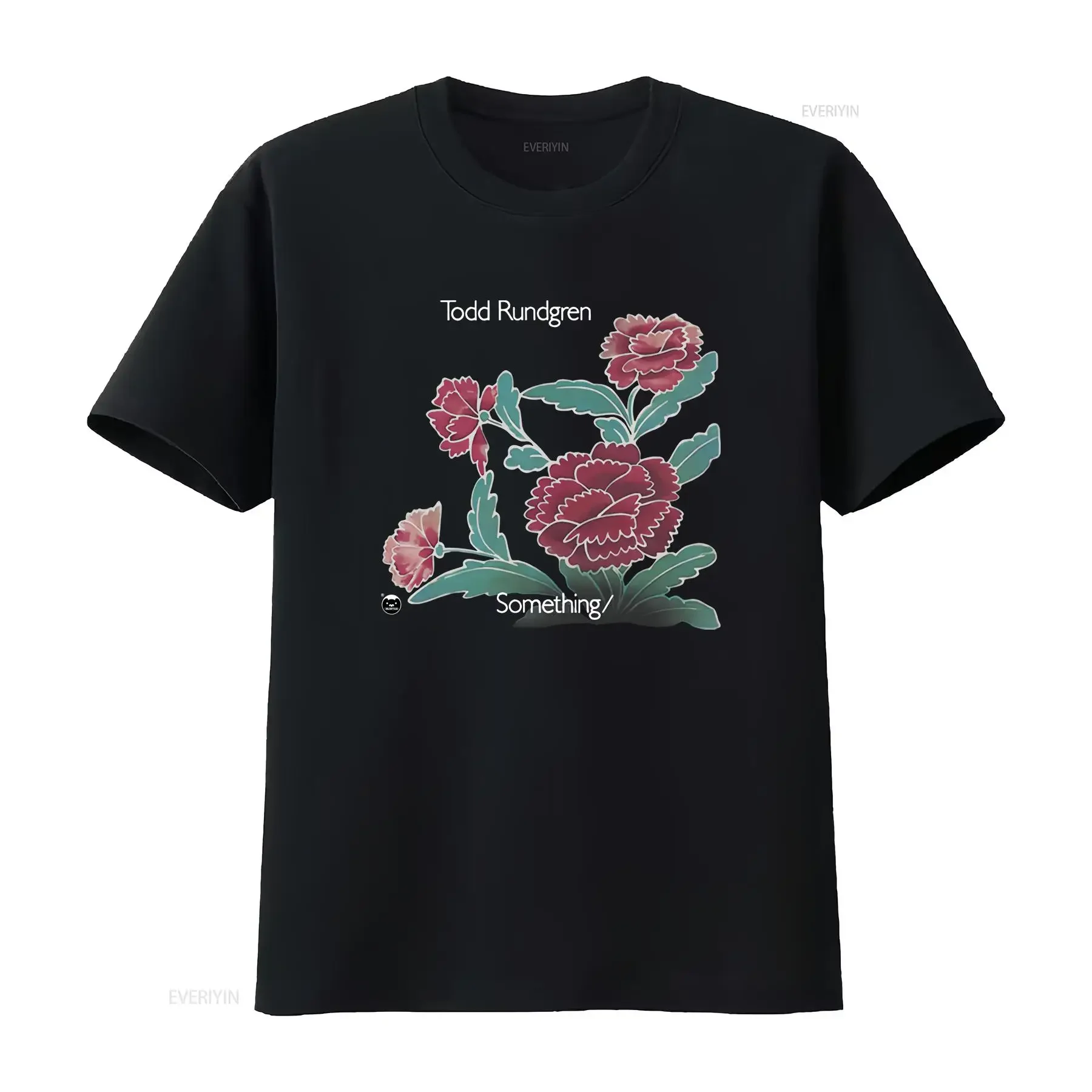 Todd Rundgren Something Anything T Shirt black EN132 vintage Washed Breathable Stretched Versatile Top For Everyday Wear