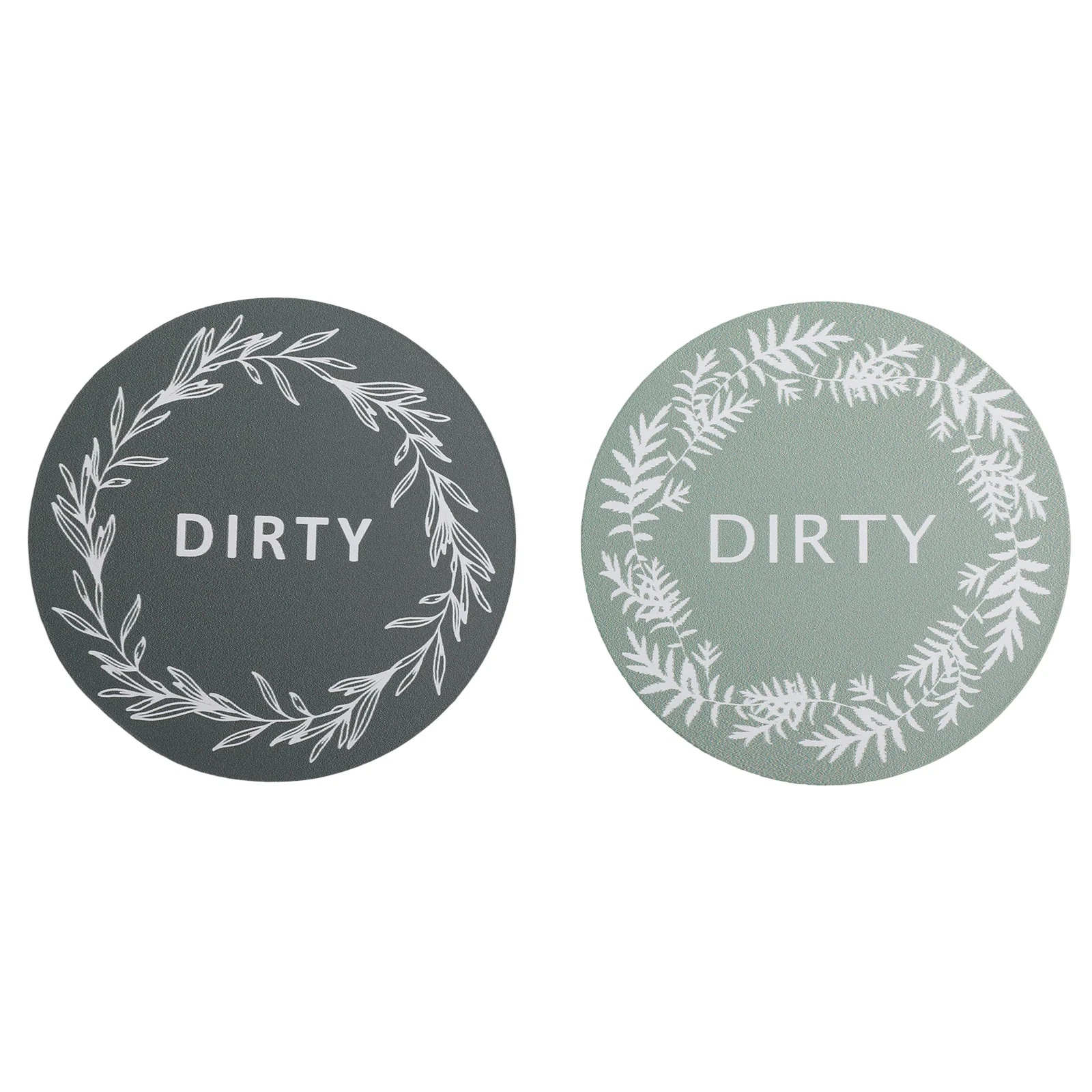 Dishwasher Sign Clean Dirty Sign Christmas Present 3.5*3.5 Inches 3.5 Inches Size 9 Cm Dimensions Accountability Tool