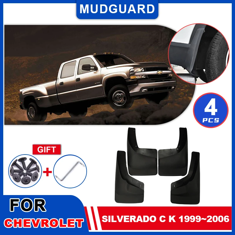 

Брызговики для Chevrolet Silverado GMC Sierra C K 1999 ~ 2006 2000