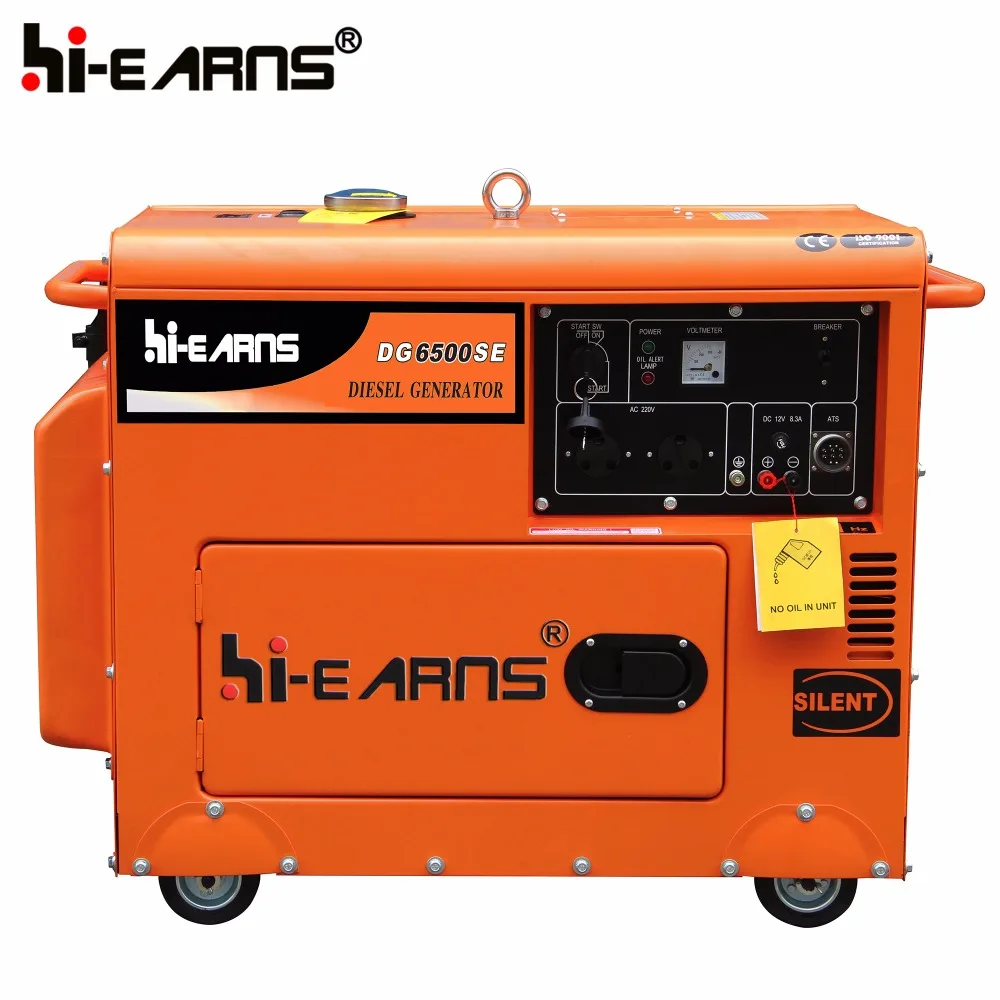 5KVA mobile power supply 5KW alternator generator 5kva silent dies el  price