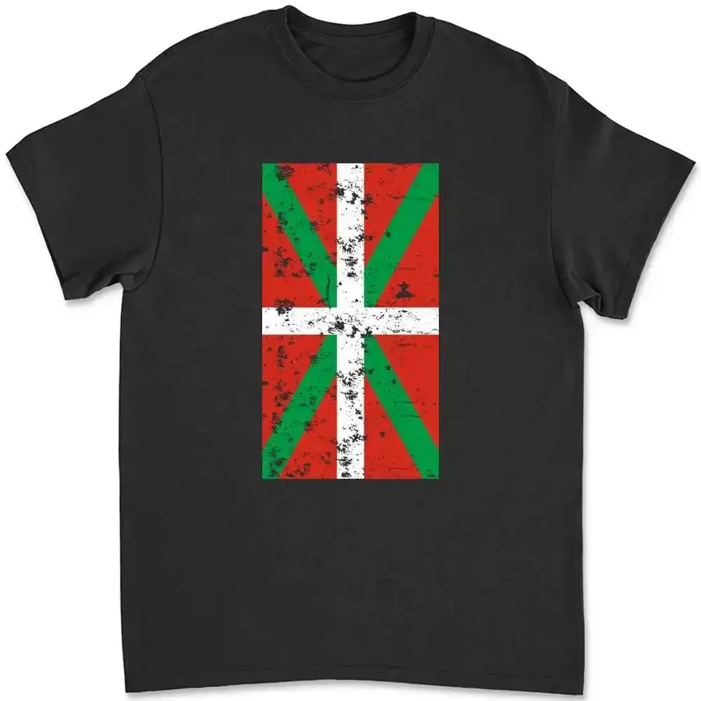 Baskenland Euskal Herria Euskadi Vasco Alle Grosen Neu T-shirt P7EO
