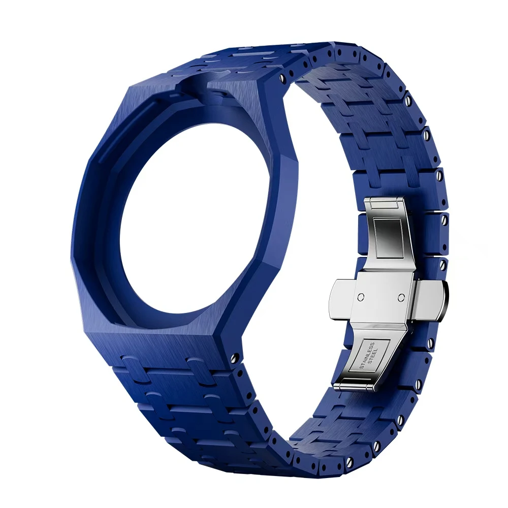 2026 Bio-Materiaal Upgrade Set voor Swatch X AP Royal POP Bio-Based Horlogekast + Band Converteert Zakhorloge tot Polshorloge