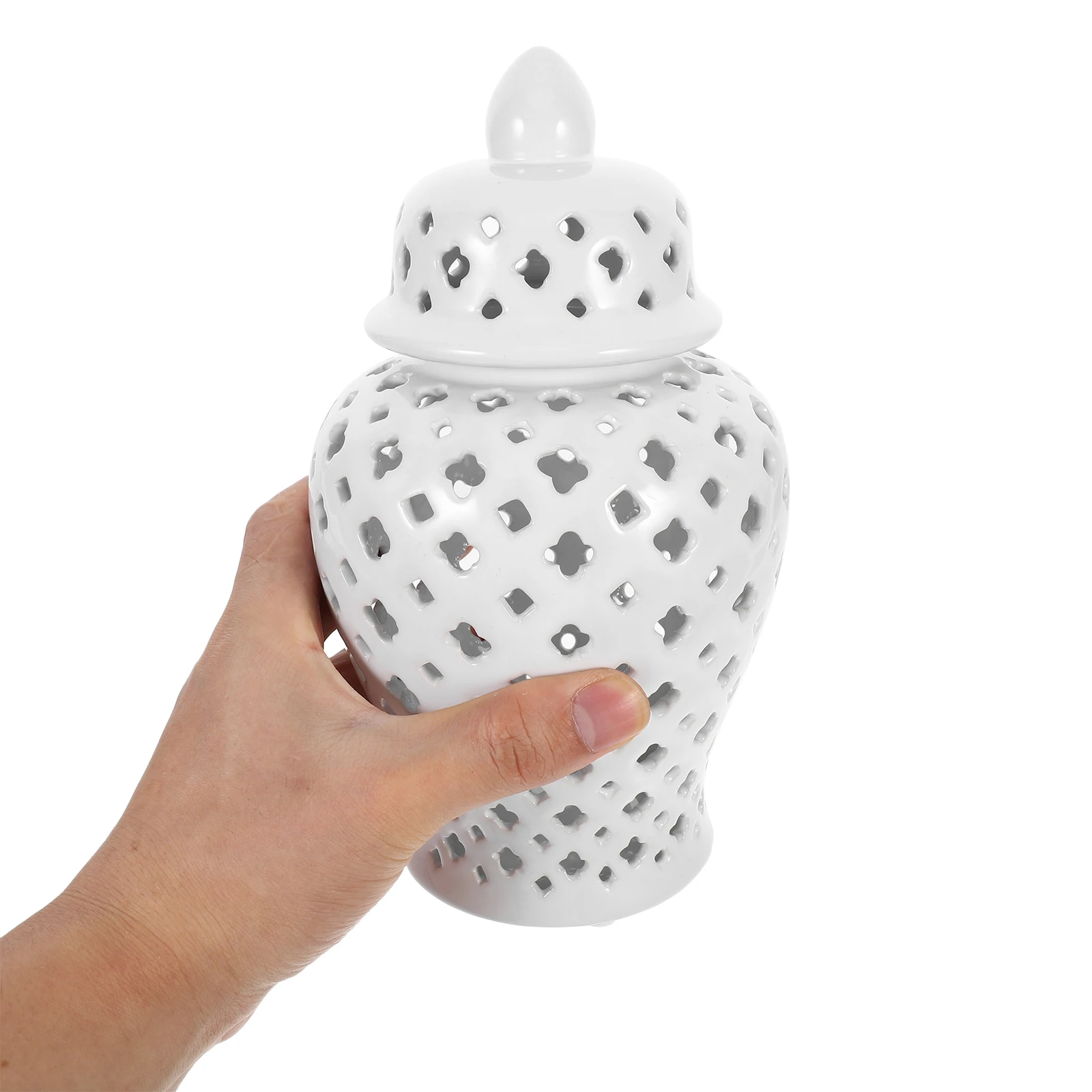 

Ceramic Hollow Out Flower Vase for Home Garden Decor Wedding Party Decoration Modern Elegant Planter Display Vintage Style