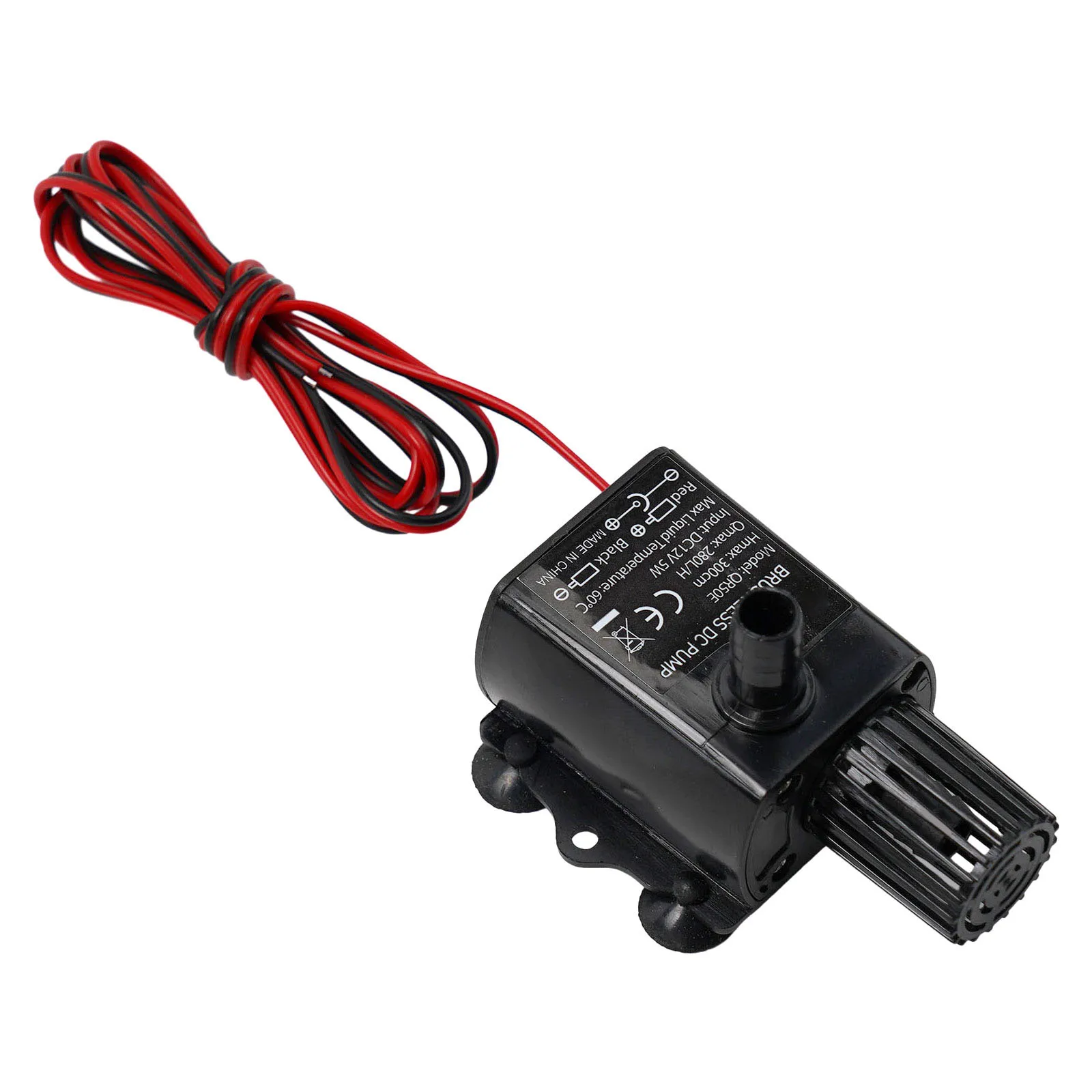 

Brushless DC 12V Submersible Water Pump 280L H 300cm Max Head for Aquarium Fish Tank Pond Fountain Car and PC Water Cooling