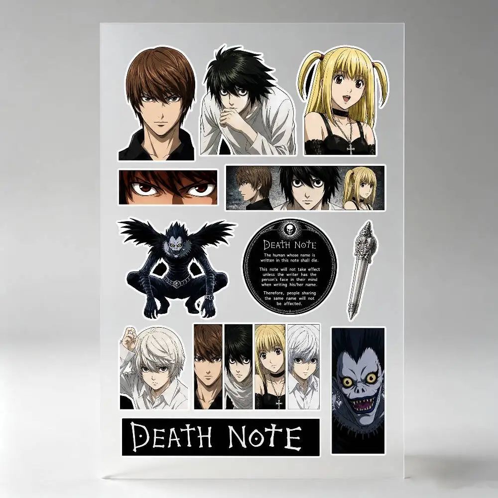 Death-note-anime Stickers Auto Body Bumper Windows Motorcycle Laptop Walls Vinyl Decal Car Tuning Accessories