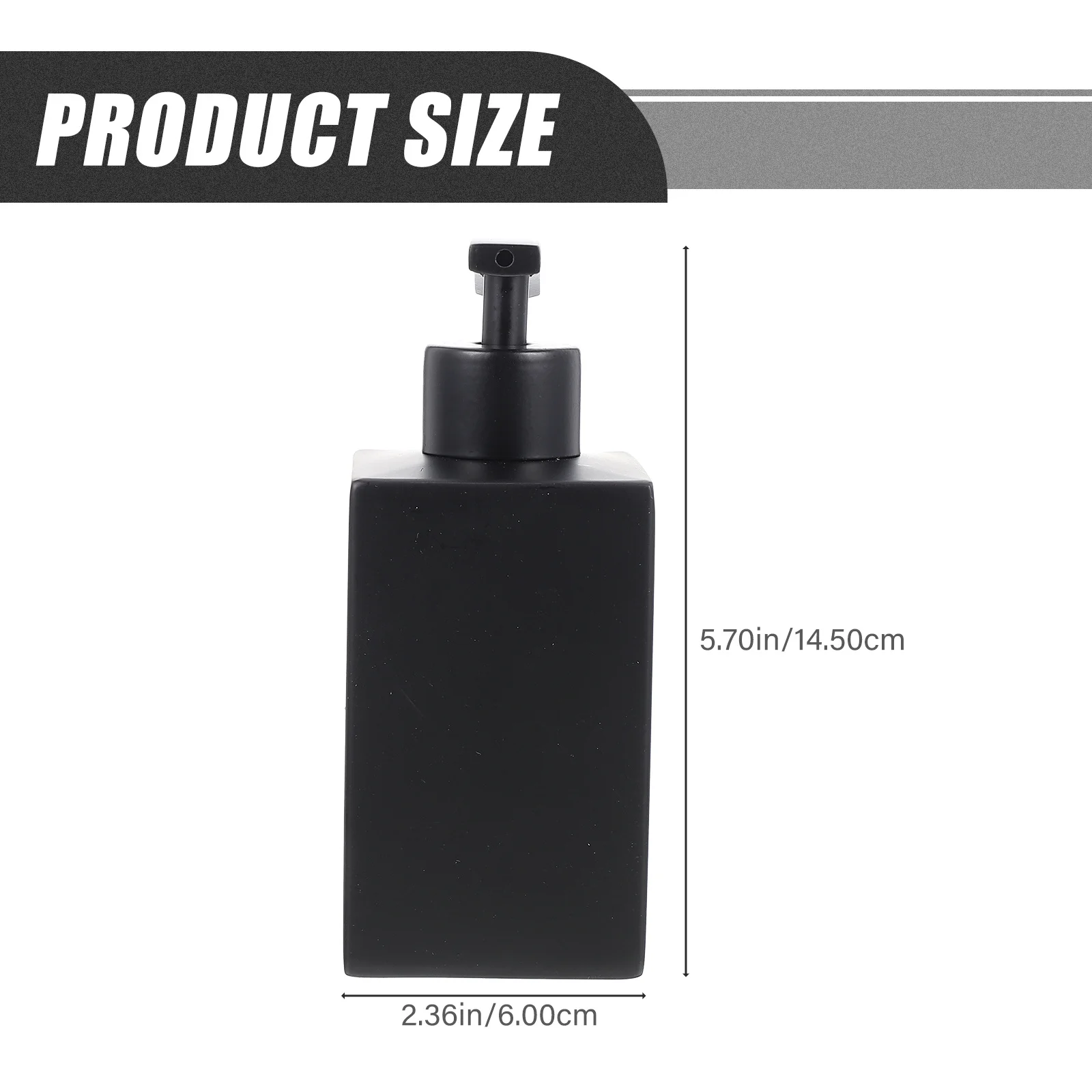 Countertop Bottle 400Ml Reusable Shampoo Dispenser for Lotion Hand Wash Face Cleanser Bathroom Shower Organizer