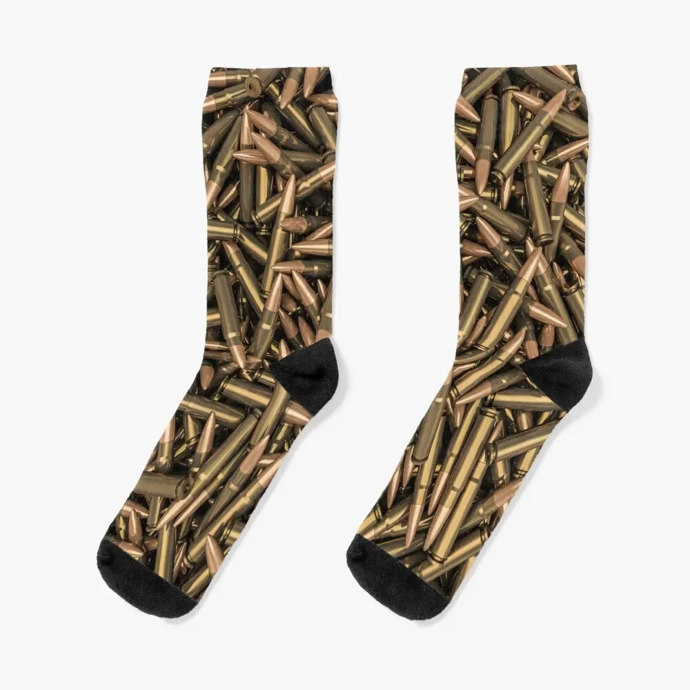 

Rifle bullets Socks summer aesthetic Non-slip Boy Socks Women's