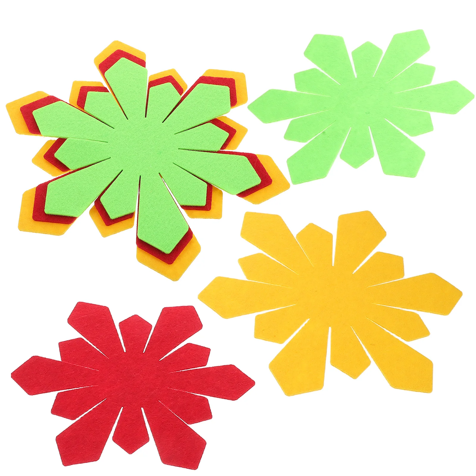 6 قطعة عيد الفصح البتلة المفارش وعاء عموم حماة مجموعة مكافحة تحرق منصات وعاء مقسم منصات عشاء ديكور للطاولات عطلة الجدول الحصير #1