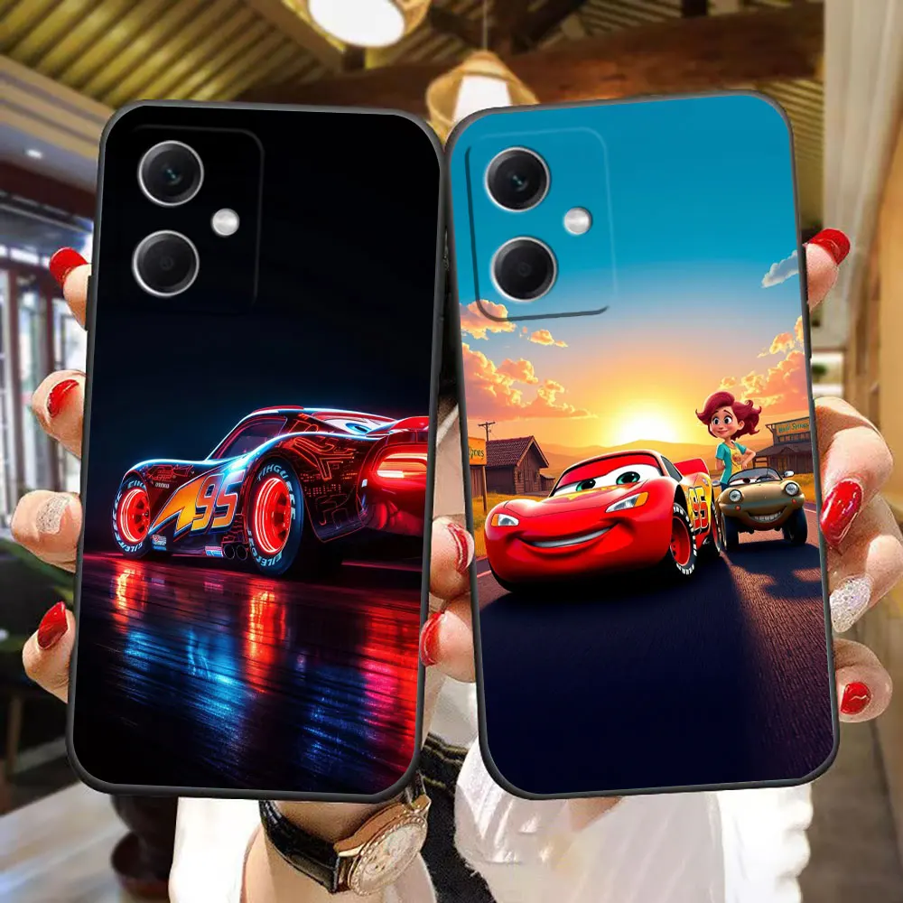 ديزني سيارات البرق ماكوين غطاء مخصص صور جراب هاتف ل Redmi ملاحظة 14 13 12 12S 11 11T 11S 10 10S9T 9S 9 8T برو حافظة من البولي يوريثان