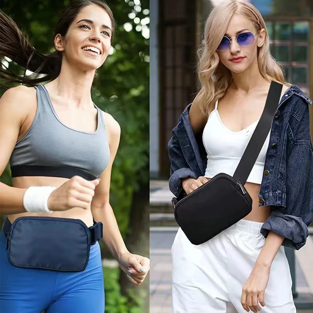 Women Fanny Pack Cross Bag Waist Bag Waterproof Belt Bags Designer Female Outdoor Sports Organizers Unisex 2024