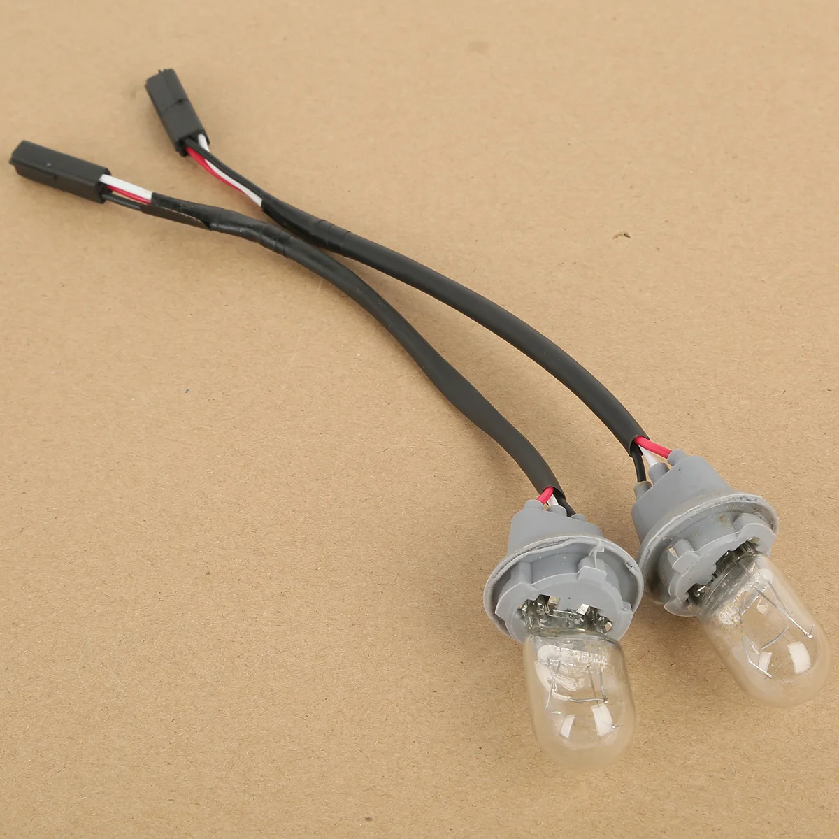 Motorcycle 2PCS Front Turn Signal Lights Bulbs For Honda Goldwing GL1800 2006-2011 Orange Clear
