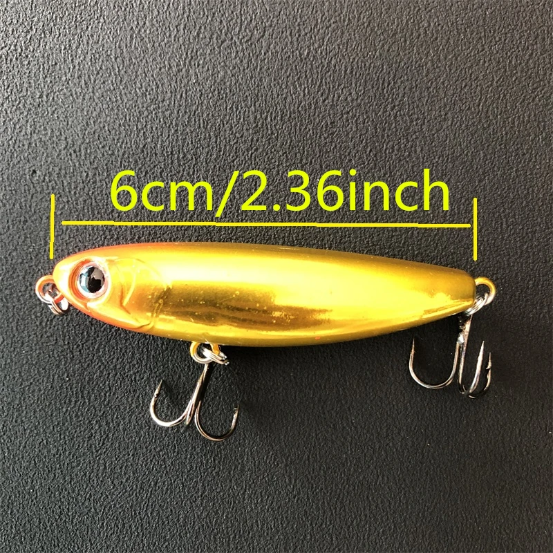 LURETV IMA نفس النمط 3 قطعة 6.8 سنتيمتر 6 جرام قلم رصاص مائي 68F 6.3 جرام كوبرا 9016 #4